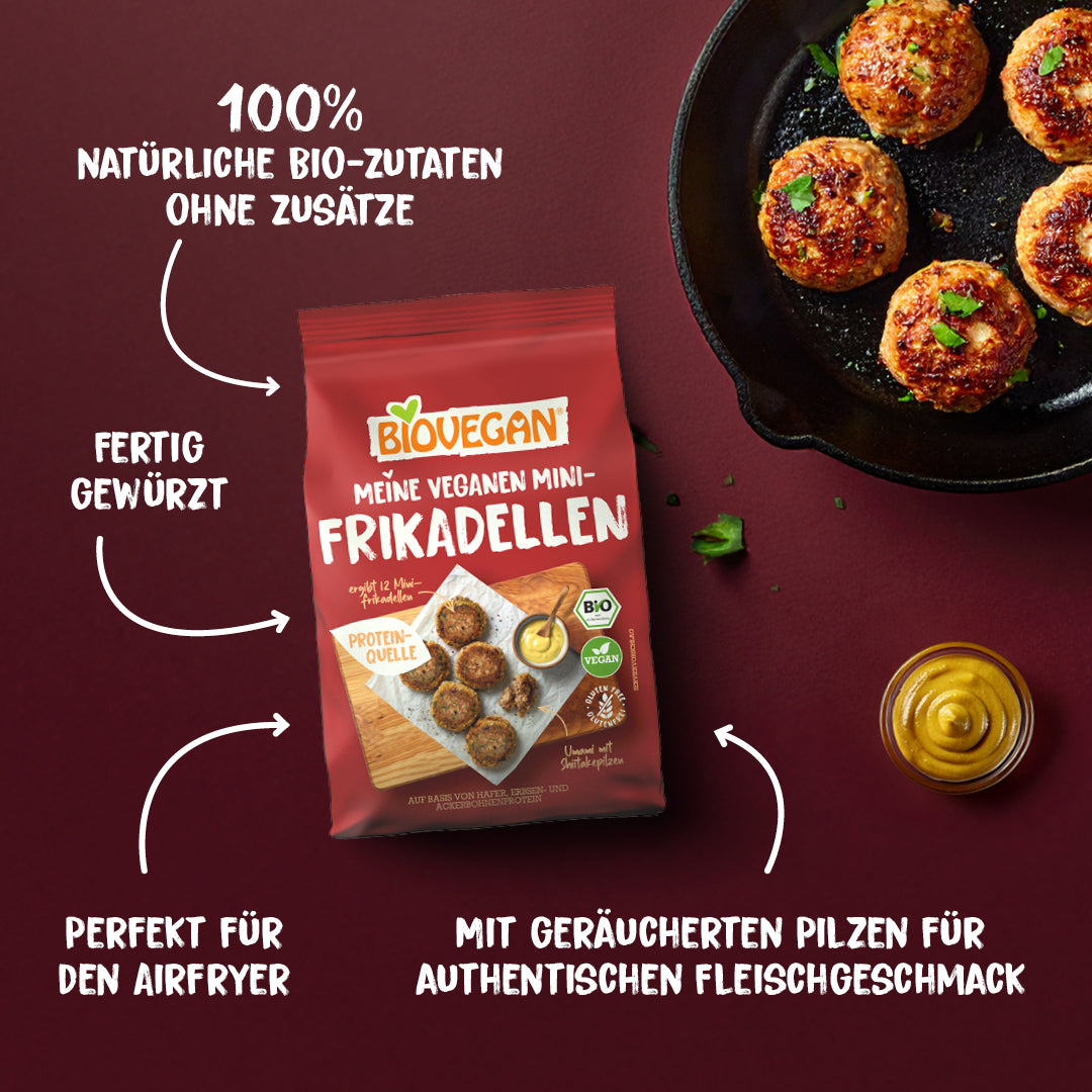 Vegane Mini-Frikadellen