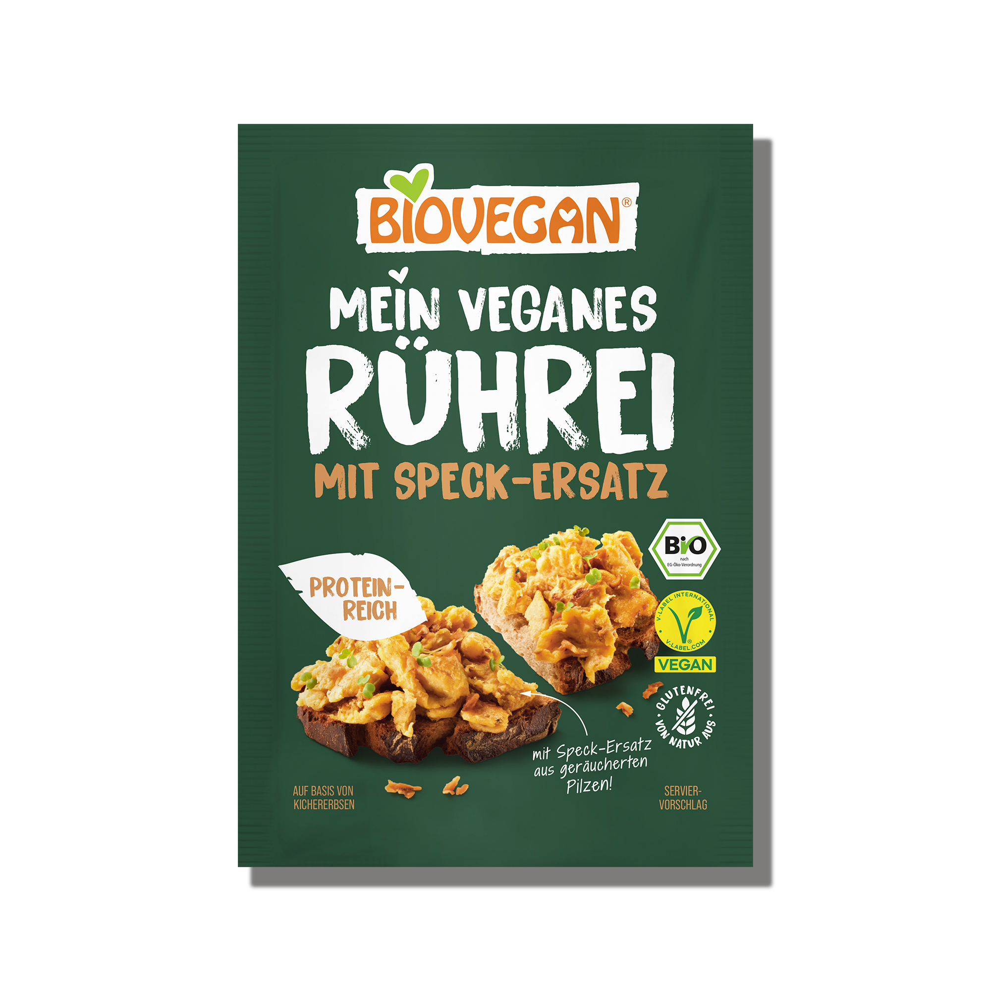 Veganes Rührei mit Speck-Ersatz