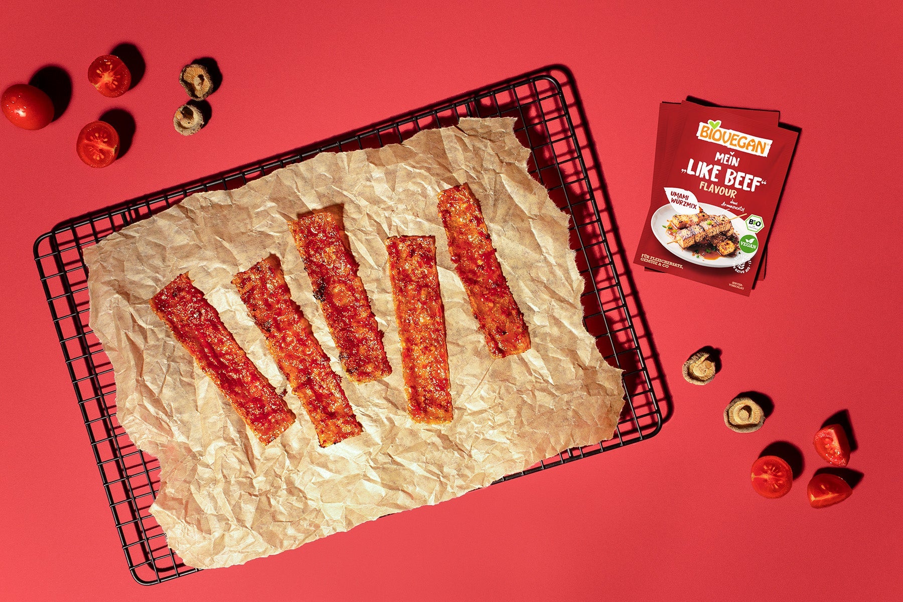 Veganer Bacon