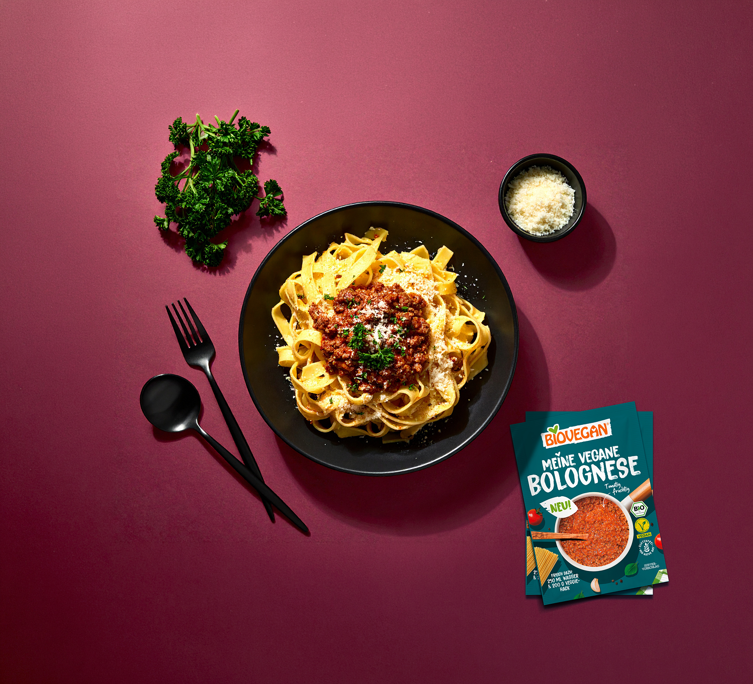 Vegane Pasta Bolognese