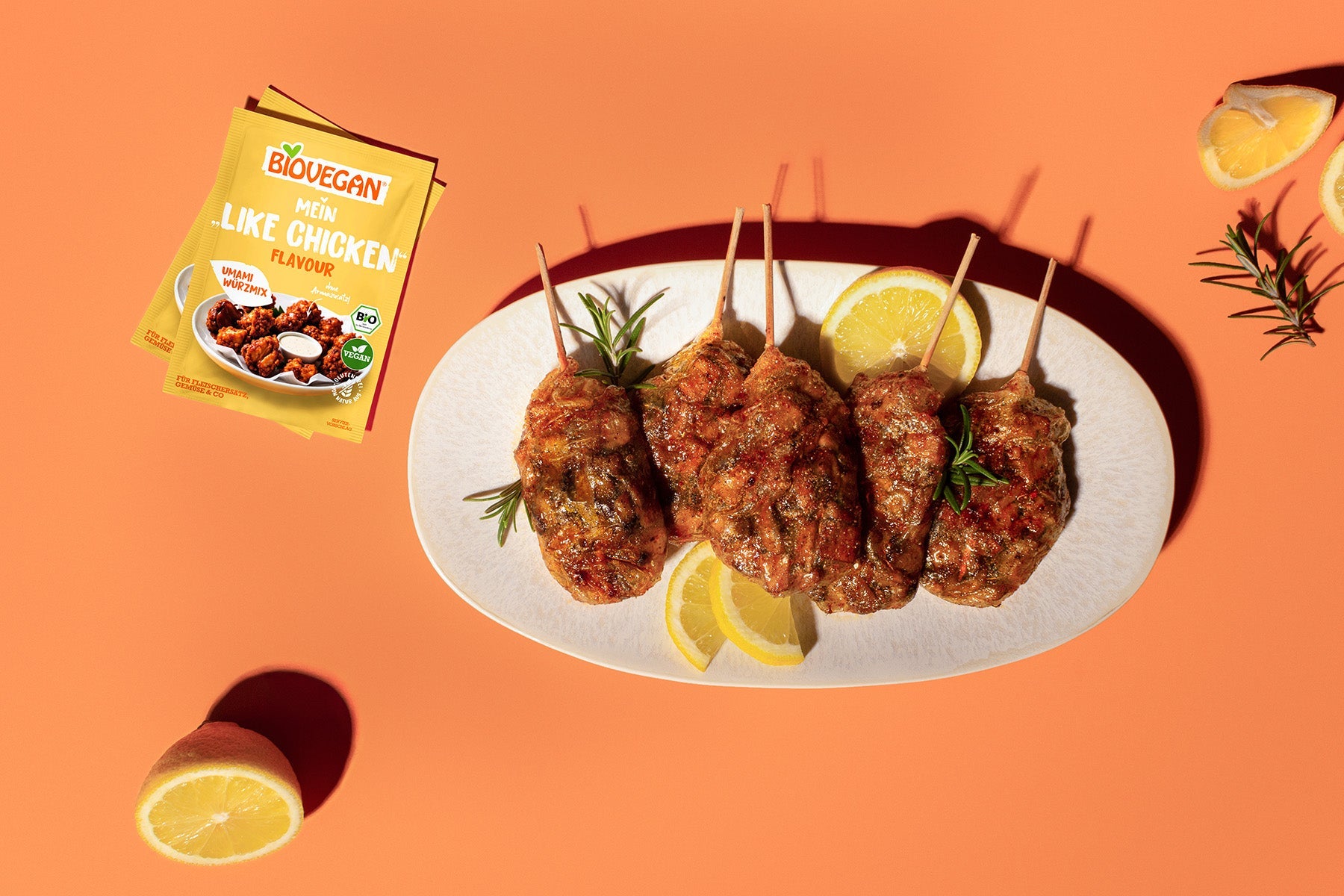 Vegane Like Chicken Hähnchenkeulen
