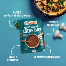 Vegane Jägersauce