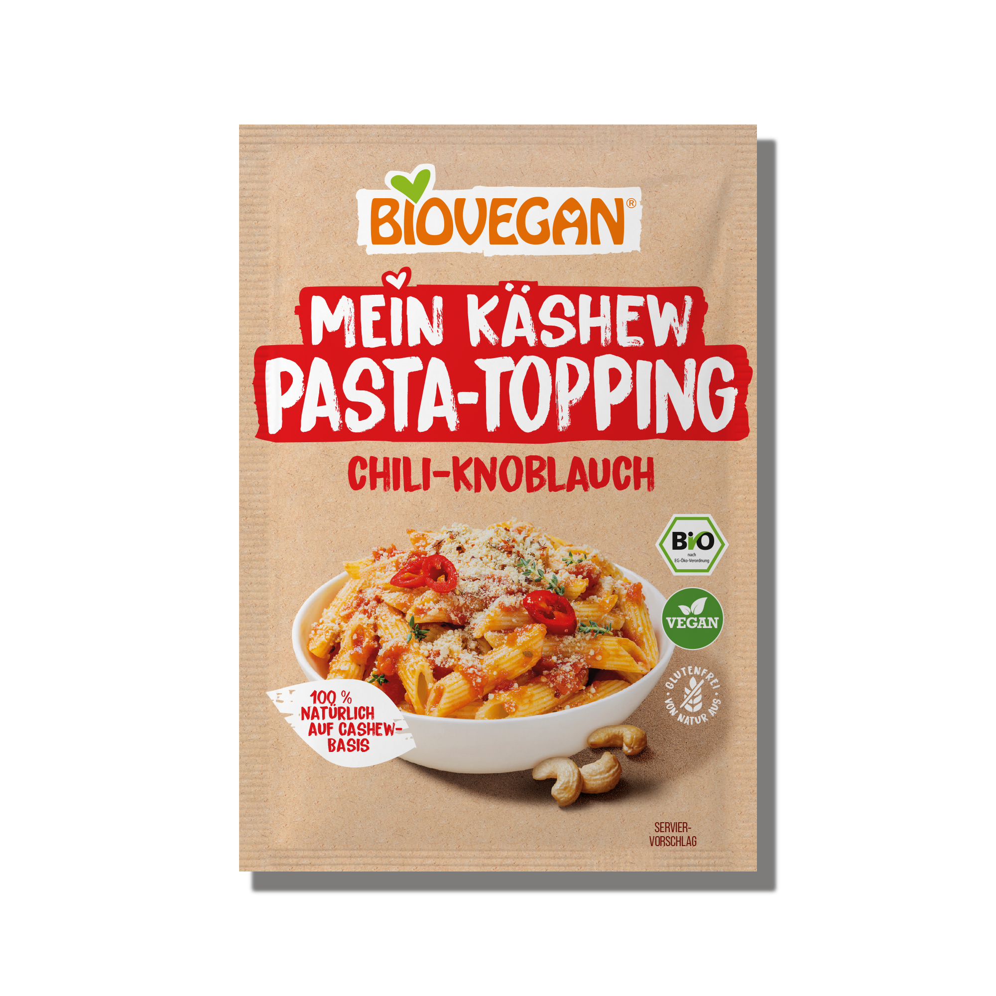 Käshew Pasta-Topping – Chili-Knoblauch