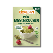 Tassenkuchen - Matcha Himbeere