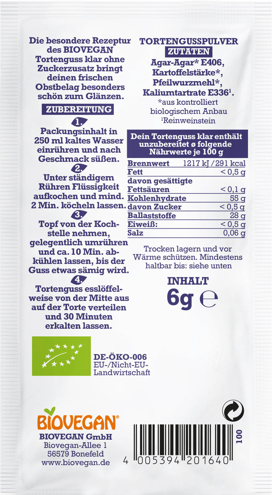 Tortenguss klar