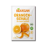 Orangenschale gerieben
