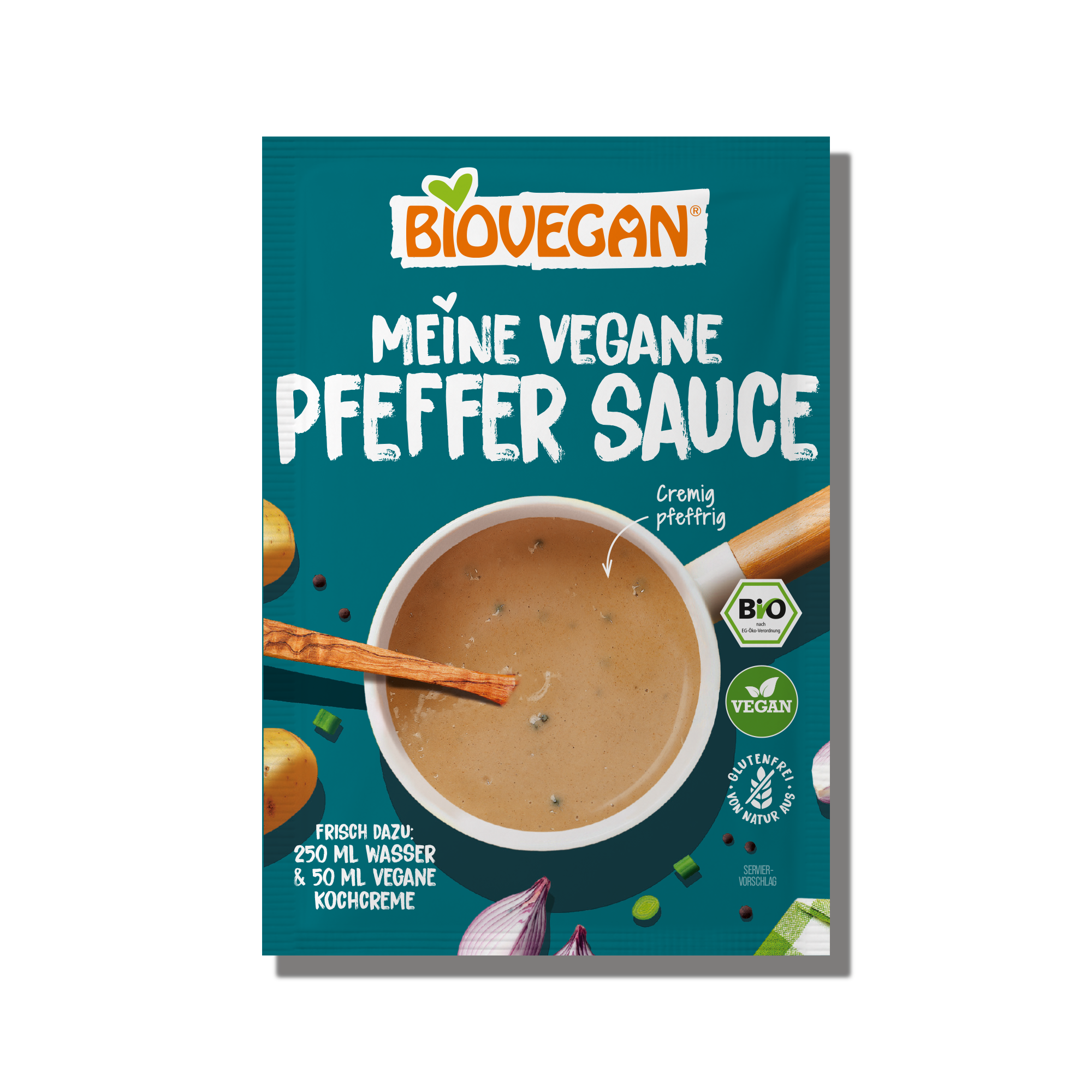 Vegane Pfeffer Sauce
