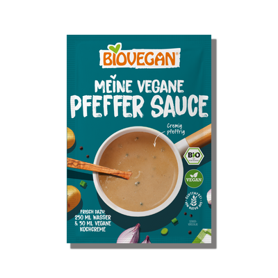 Vegane Pfeffer Sauce