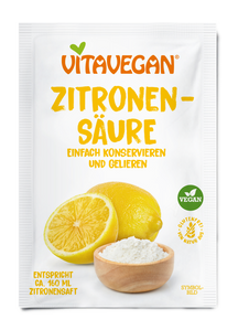 Zitronensäure, konventionell, VITAVEGAN