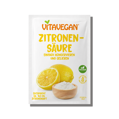 Zitronensäure, konventionell, VITAVEGAN
