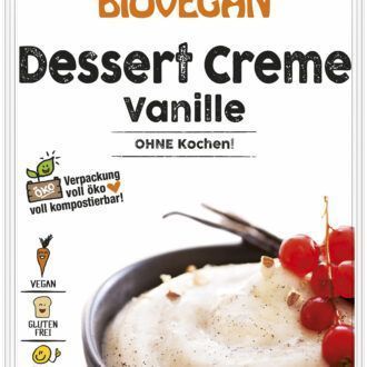 Verpackung Dessert Creme Vanille
