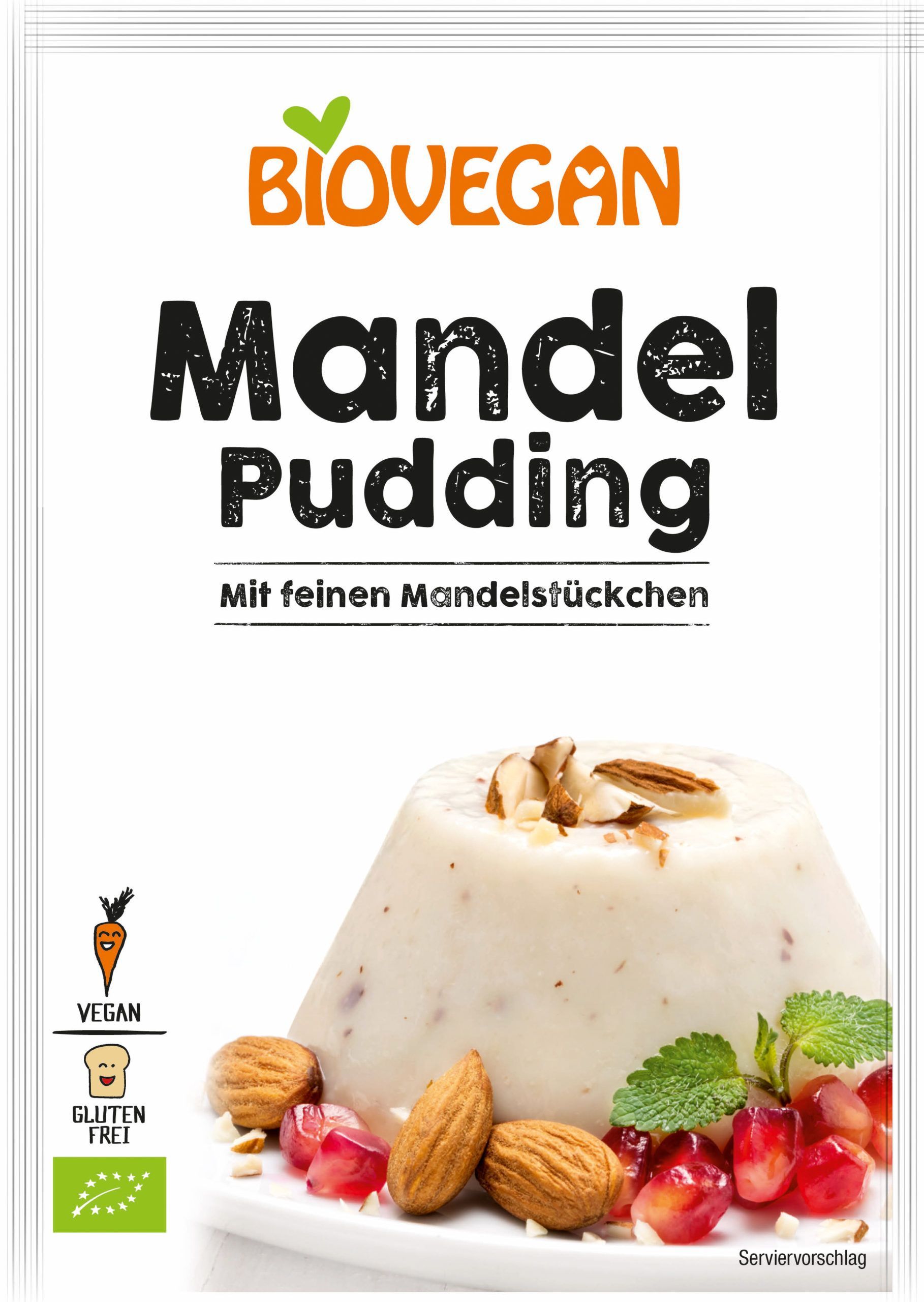 Mandel Pudding Tüte